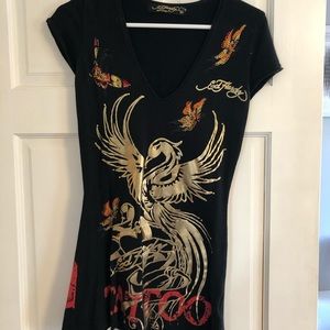 Fun Ed Hardy V-neck